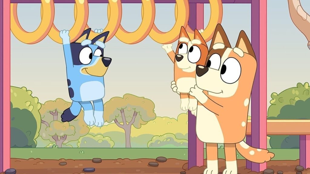 Chilli helping Bingo climb from episode Baby Race from Season 2