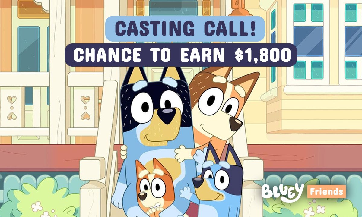 Bluey casting call
