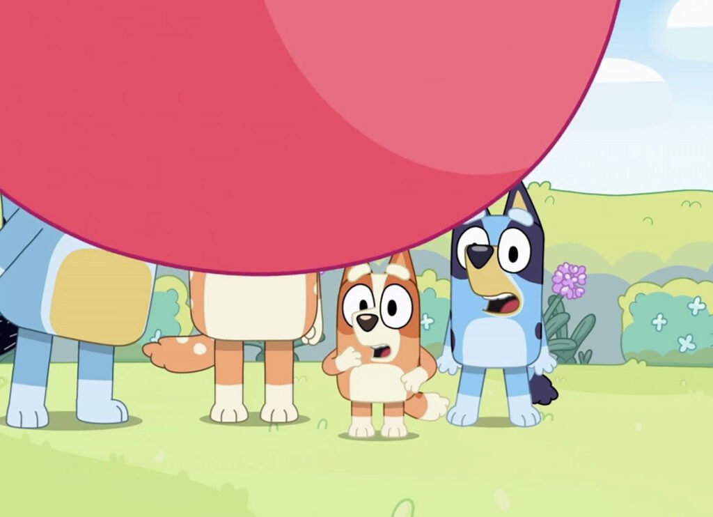 2D Bluey and Bingo from Keepy Uppy